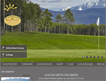 Tablet Screenshot of golfmieming.at